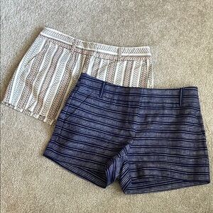 Lot of 2 Ann Taylor loft shorts, both size 4